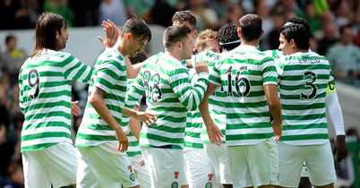 Celtic: Celebrating Commons' goal